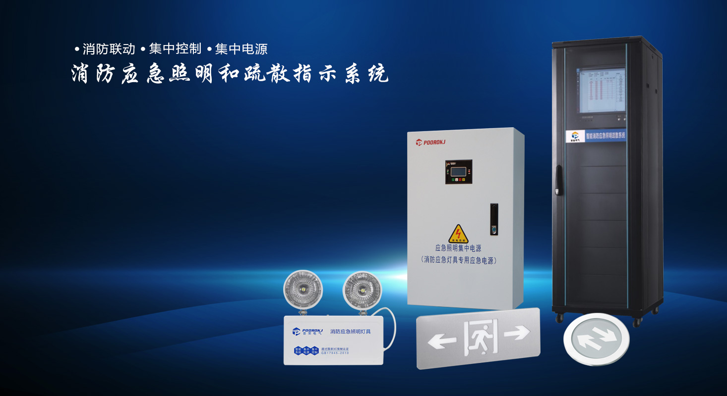 消防巡檢柜-應急照明集中電源-直流屏-智能疏散照明[浙江普榮電氣]